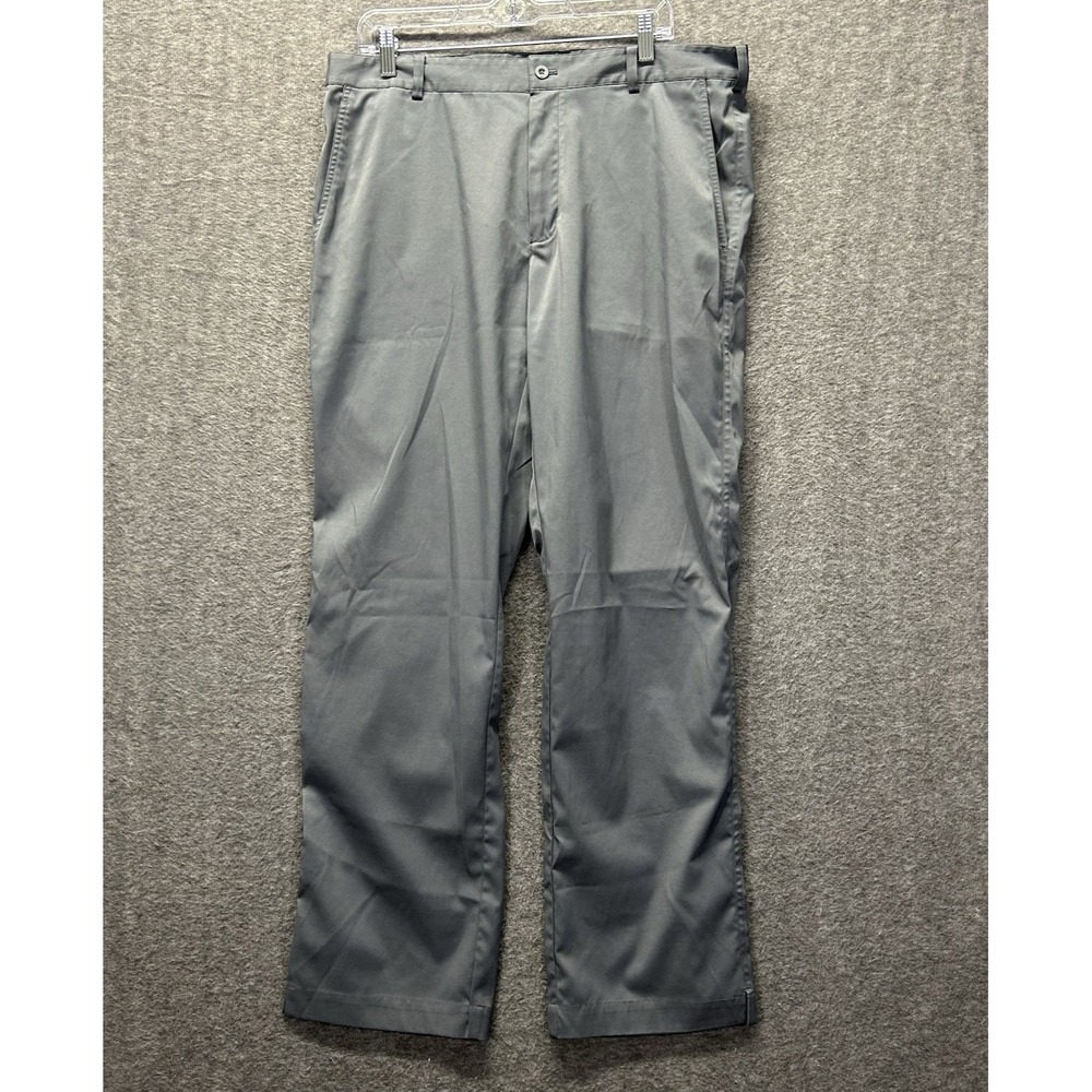 Nike Golf Tour Performance Dri-Fit 36x32 Gray Pants Golfing Trousers‎
